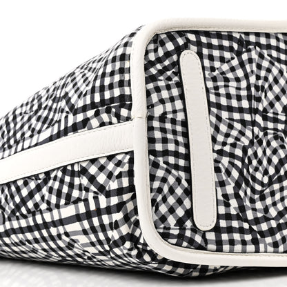 MCM Visetos Medium Liz Reversible Shopper Tote White 17 of 22