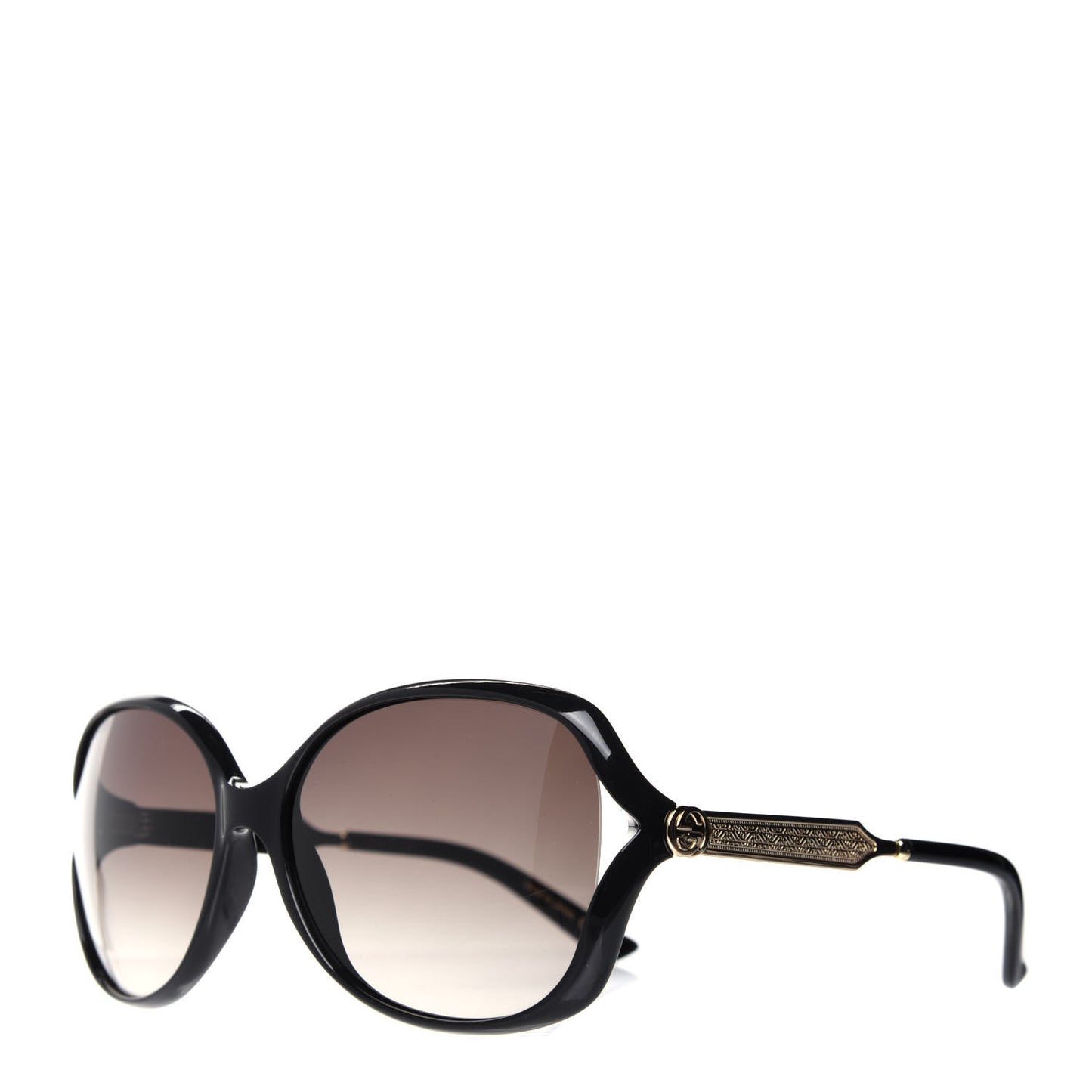 Acetate Oversized Butterfly Sunglasses GG 0076S Black