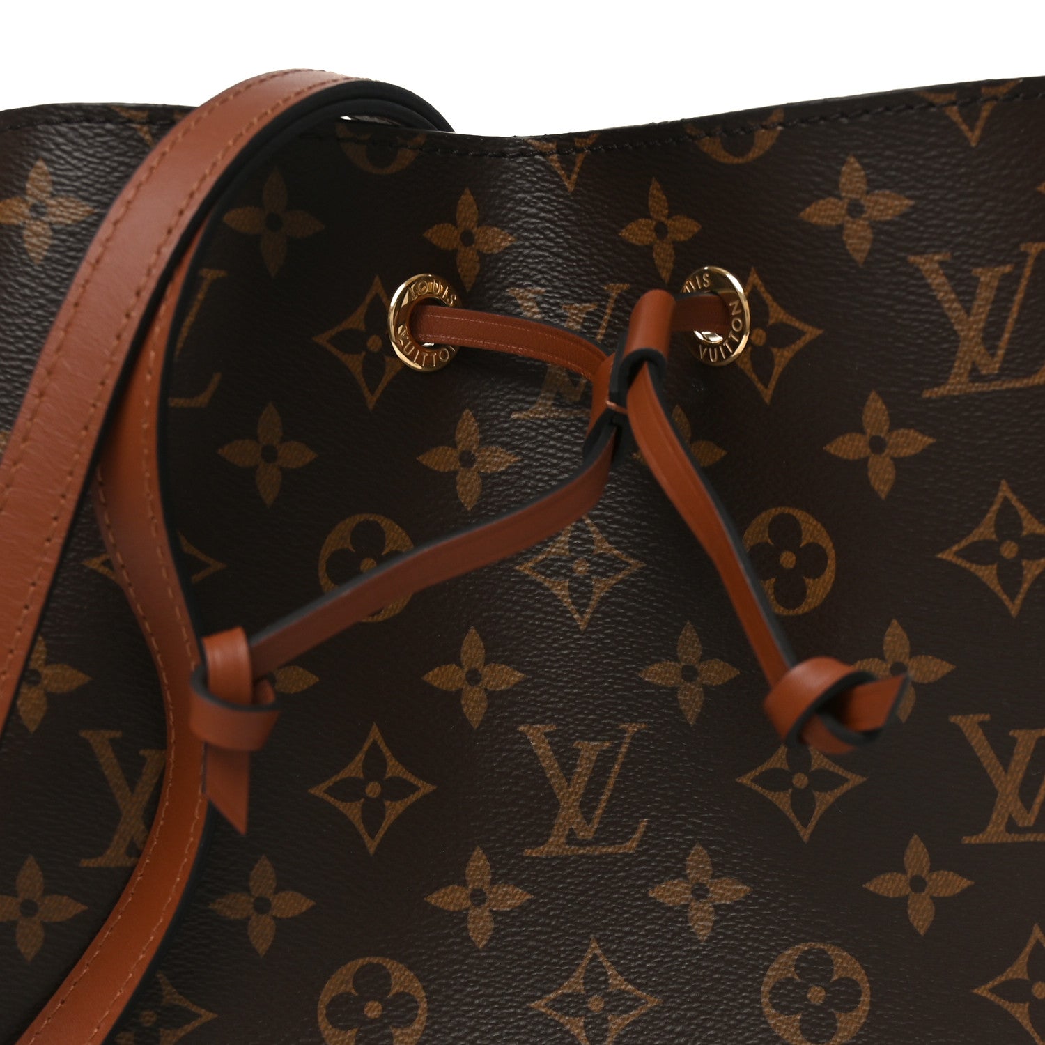 Louis Vuitton Monogram Neonoe MM Caramel 7 of 9