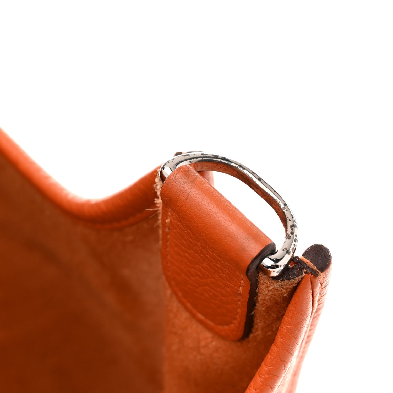 Hermes Taurillon Clemence Evelyne III PM Orange 11 of 15