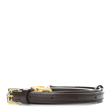 Louis Vuitton Calfskin 12mm Adjustable Shoulder Strap Brown 2 of 5