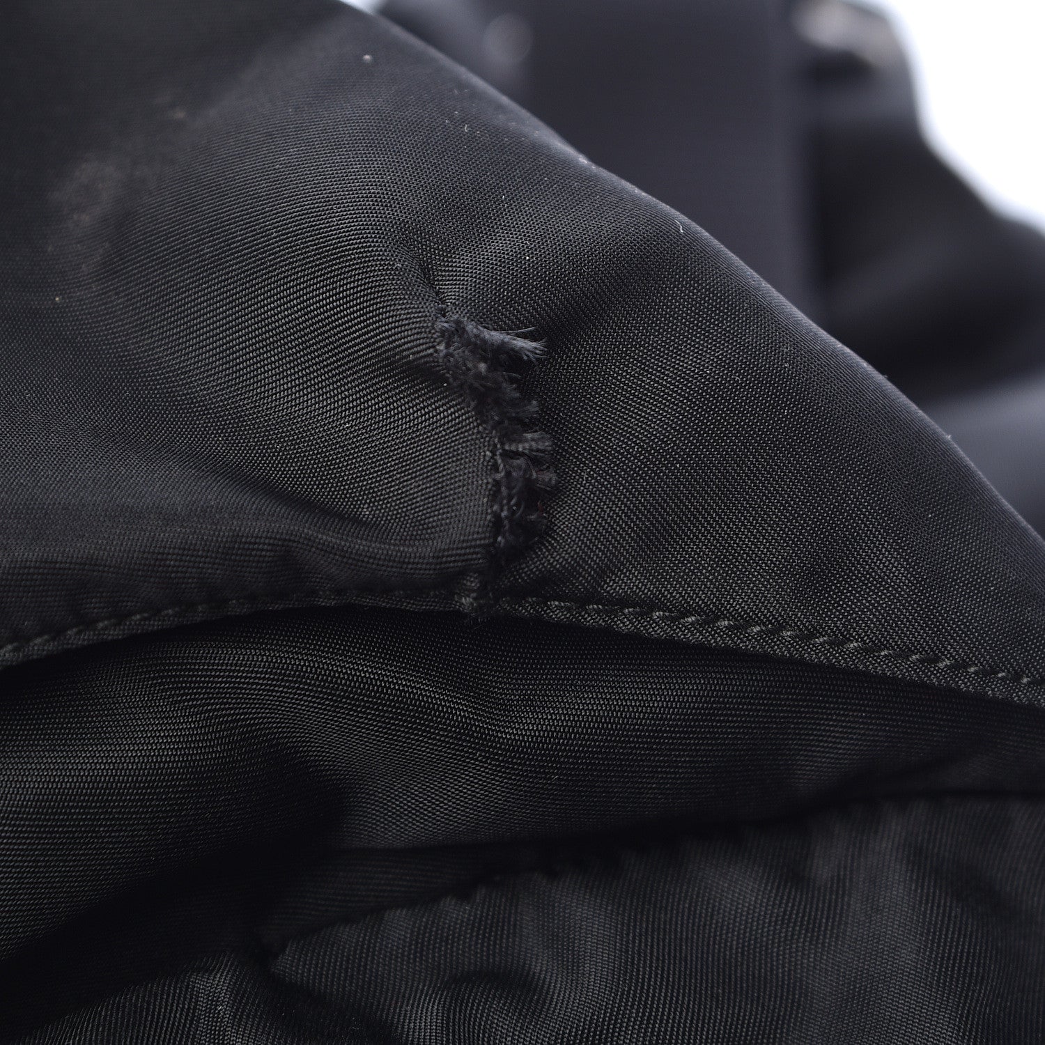 Prada Nylon Vela Medium Backpack Black 10 of 12