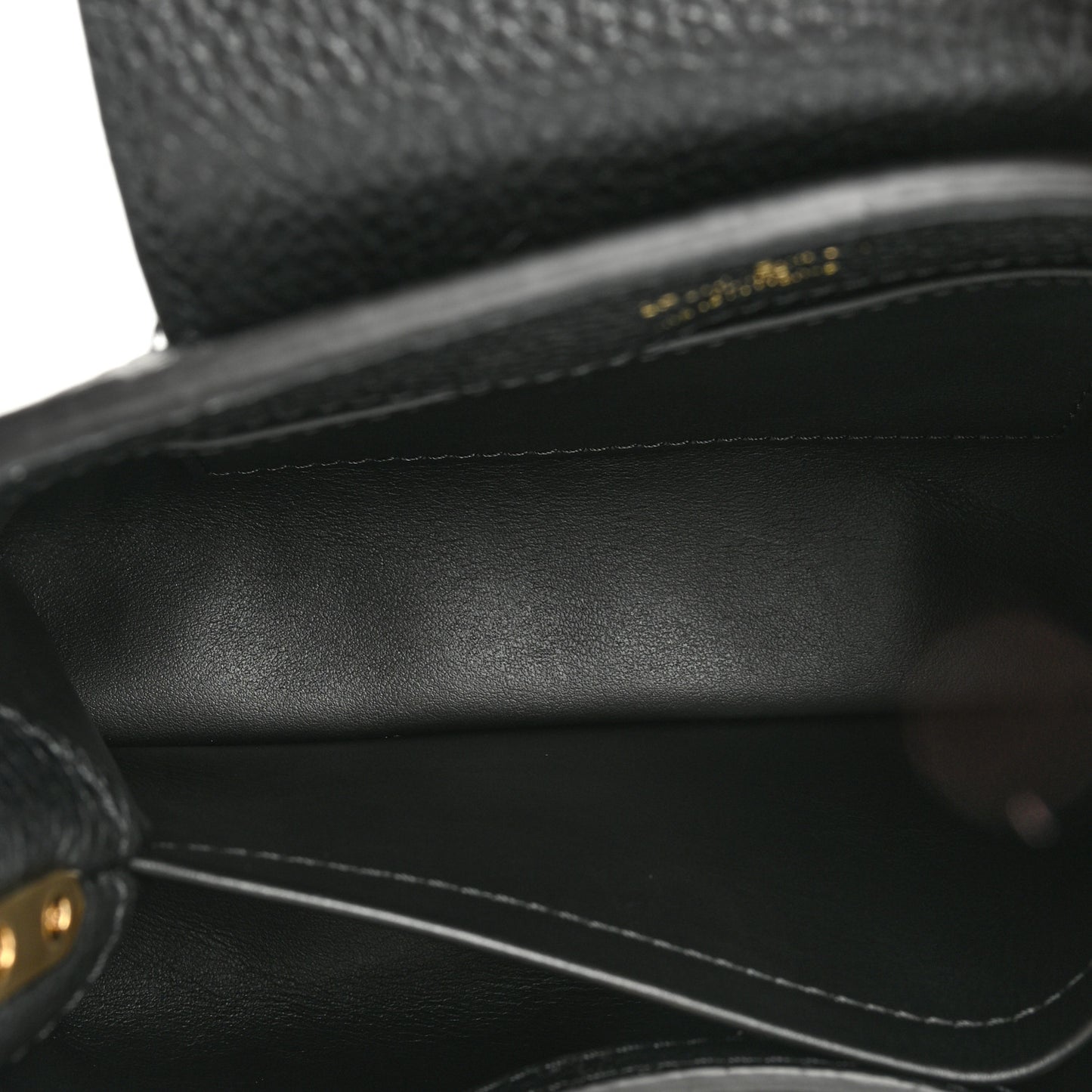 Taurillon Mini Capucines Black