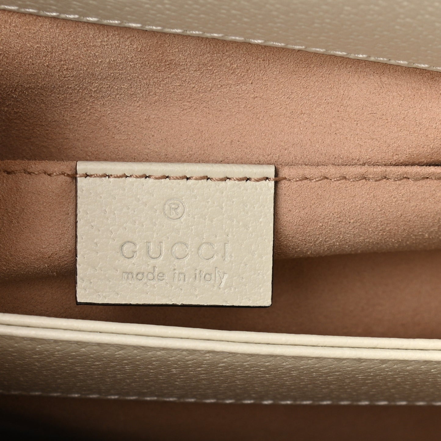 GG Supreme Monogram Flora Web Small Ophidia Chain Shoulder Bag White