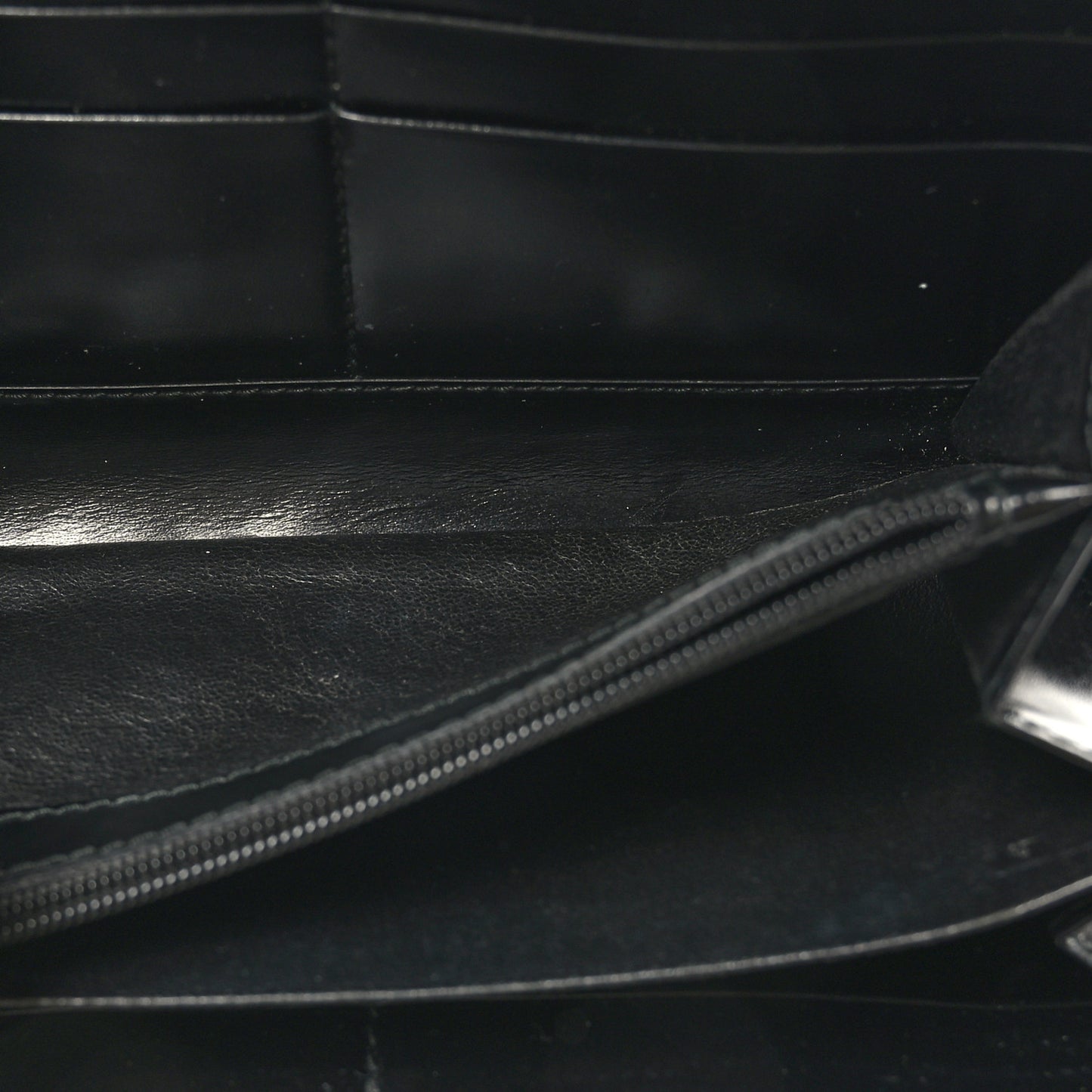 Imprime Monogram GG Pierce Zip Around Wallet Black