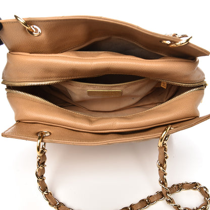 Chanel Caviar Quilted Petit Timeless Tote PTT Beige 5 of 17