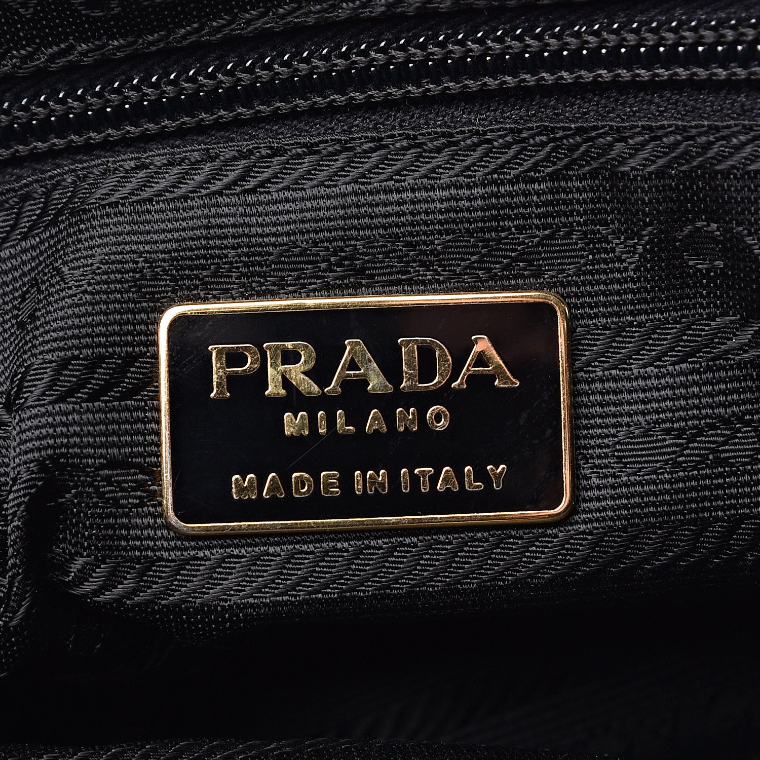 Prada Tessuto Nylon Quilted Impunturado Bag Black 5 of 13