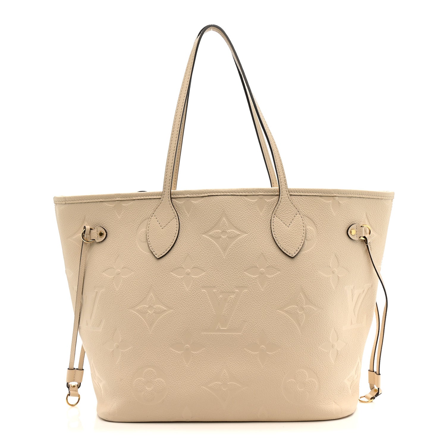 Louis Vuitton Empreinte Monogram Giant Neverfull MM Cream 1 of 16