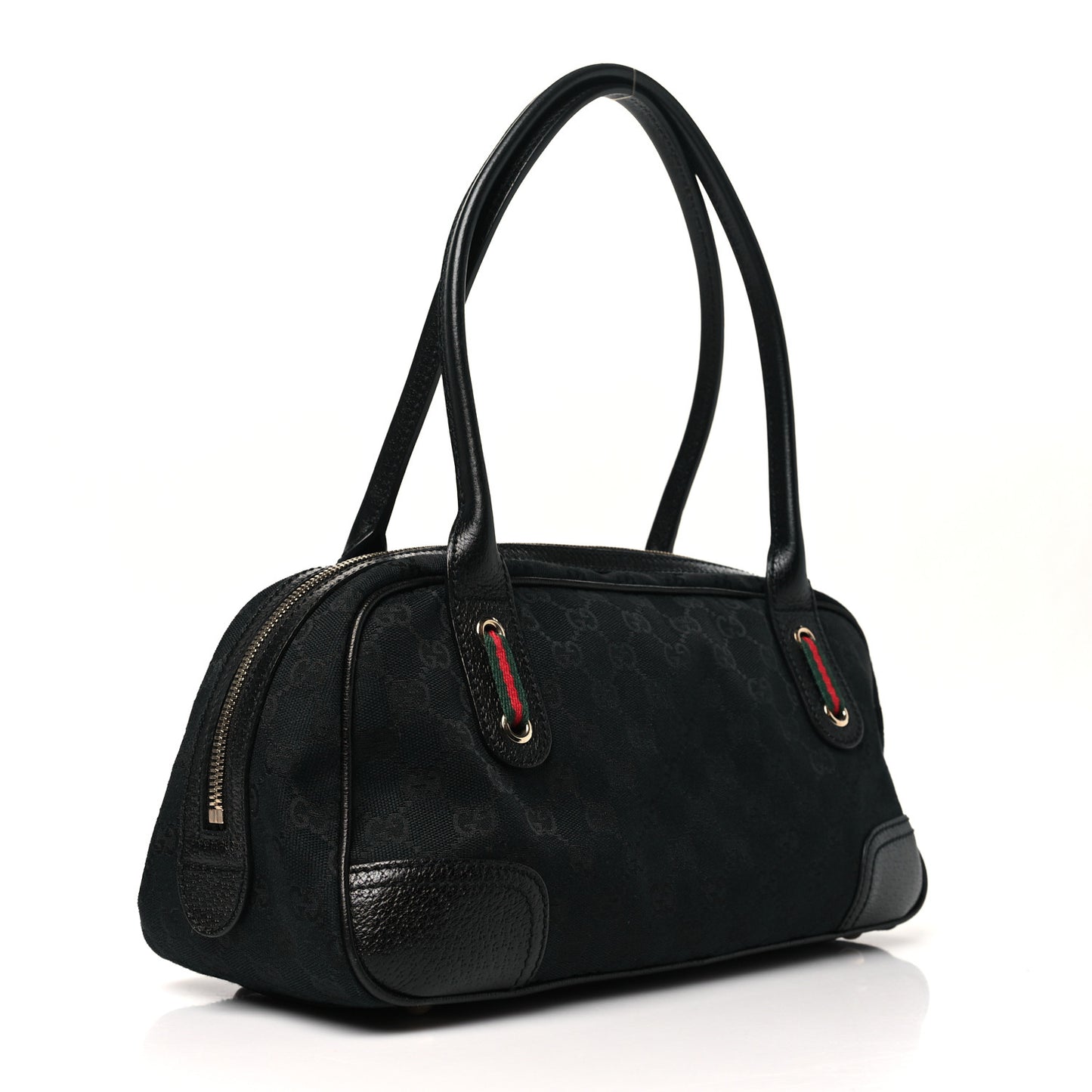 Monogram Small Princy Satchel Black