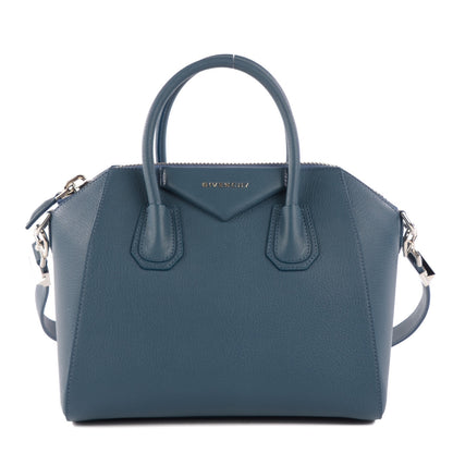 Givenchy Sugar Goatskin Small Antigona Mineral Blue 1 of 9