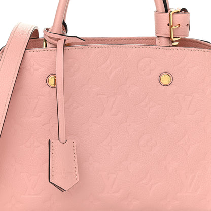Louis Vuitton Empreinte Montaigne BB Rose Poudre 12 of 19