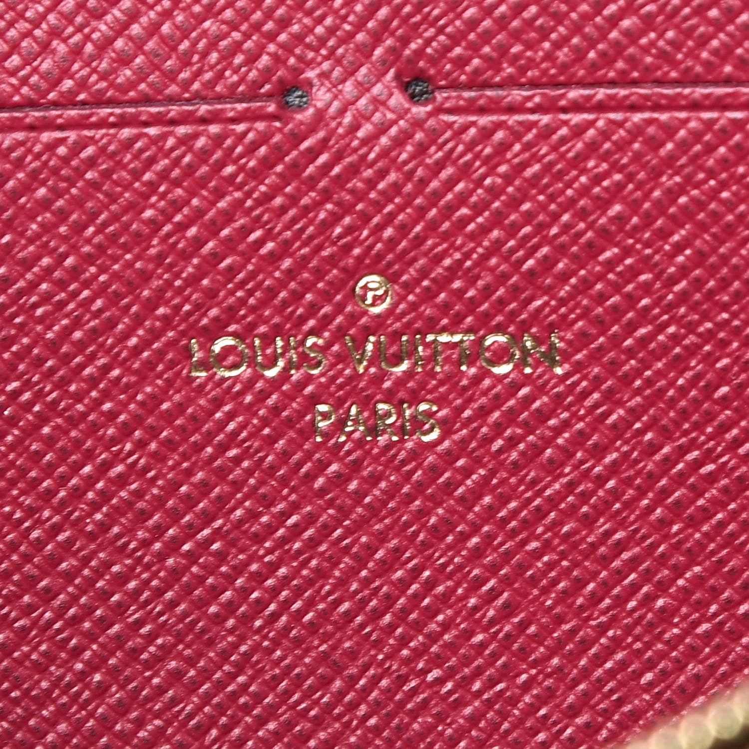 Louis Vuitton Monogram Clemence Wallet Fuchsia 6 of 7