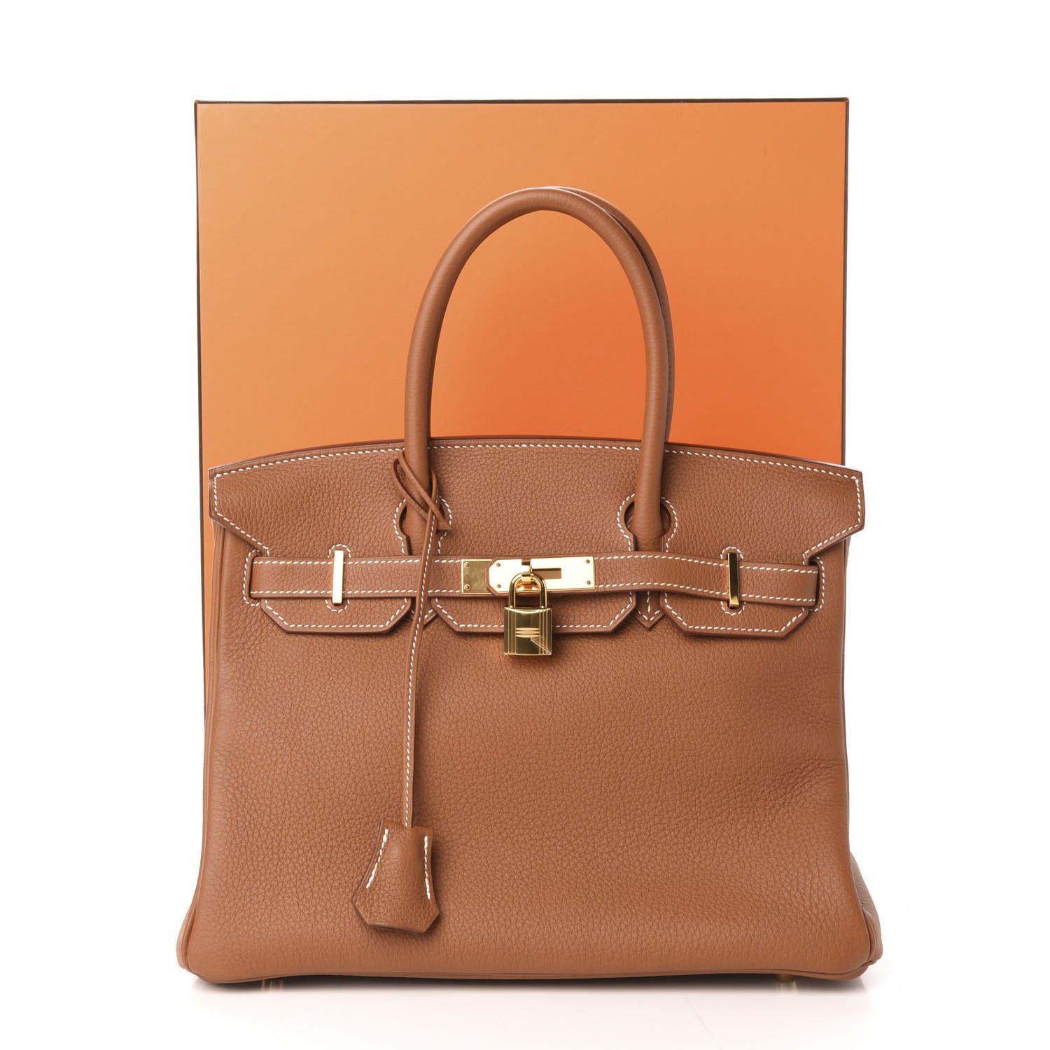Hermes Togo Birkin 30 Gold 10 of 10