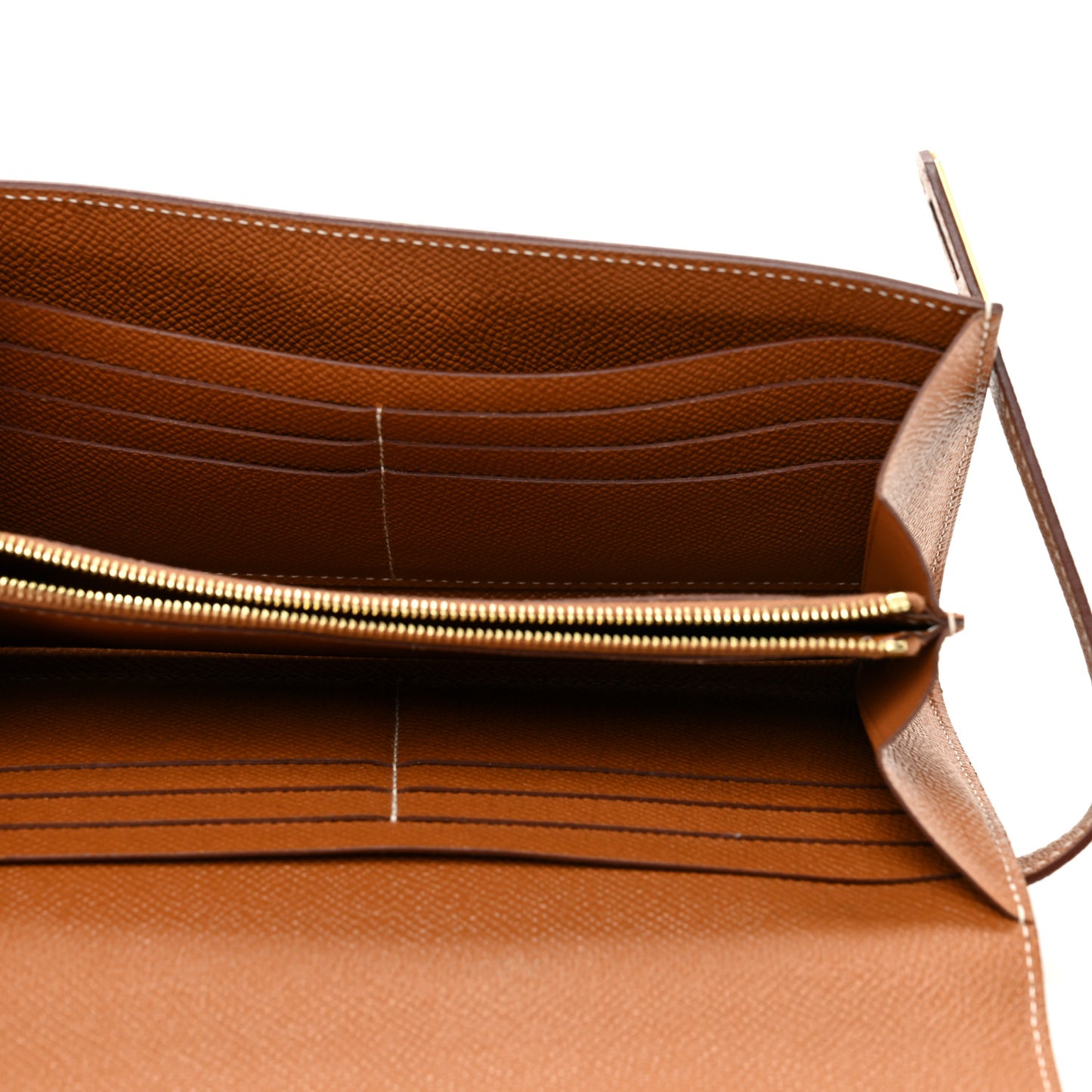 Epsom Kelly Longue Wallet Gold
