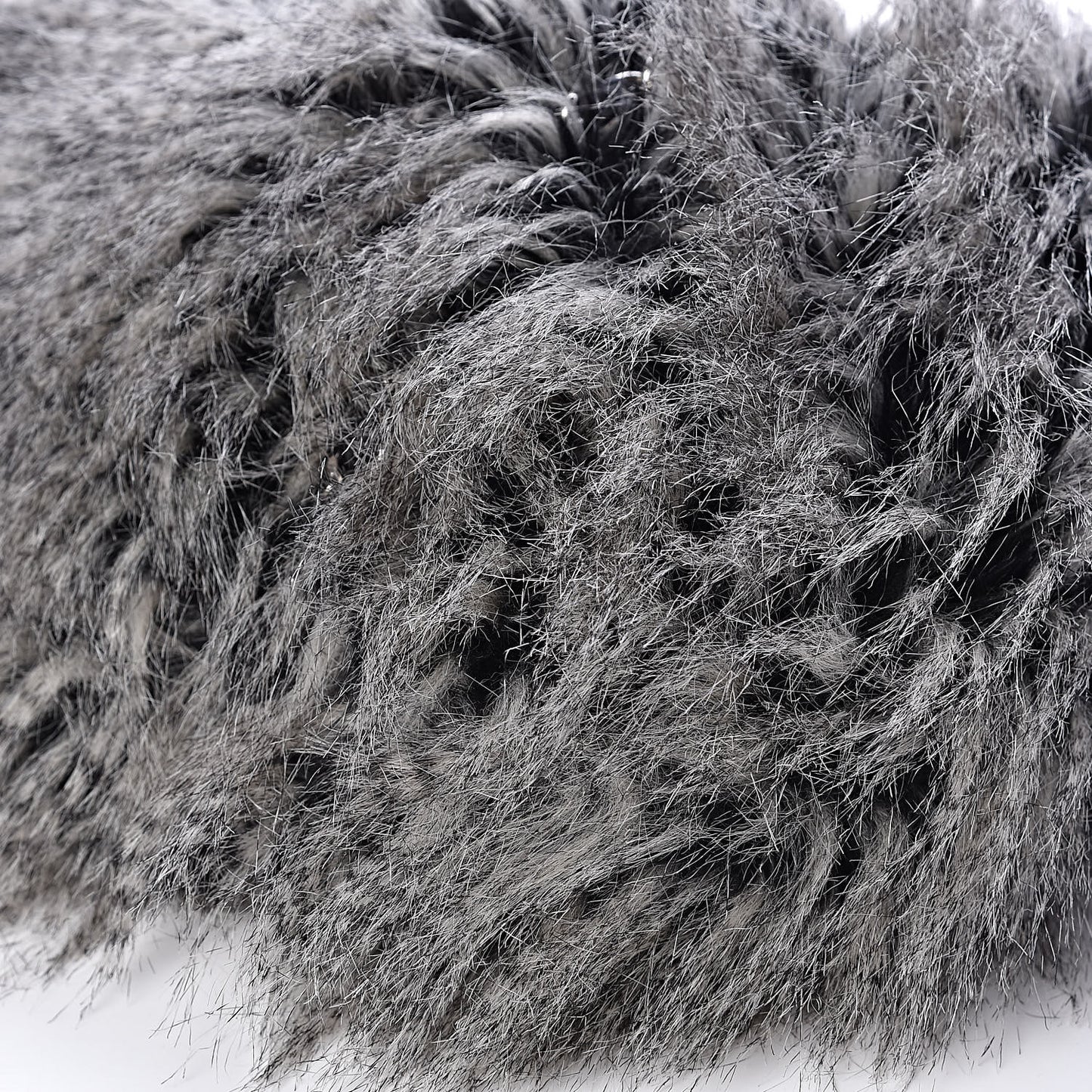Arctic Fantasy Fur Large Tote Grey