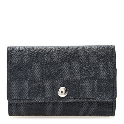 Louis Vuitton Damier Graphite Multicles 6 Key Holder 1 of 6