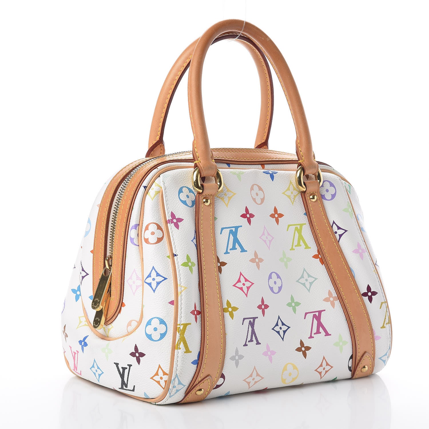Louis Vuitton Monogram Multicolor Priscilla White 3 of 14
