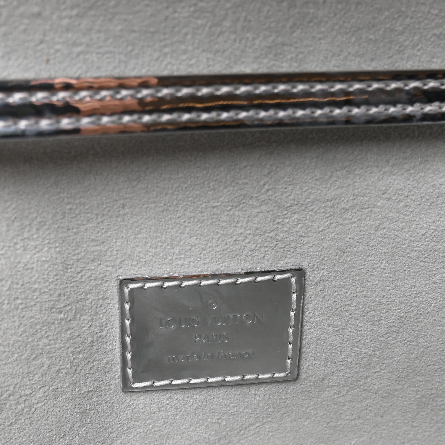 Louis Vuitton Monogram Miroir Pochette Twin Silver 5 of 9