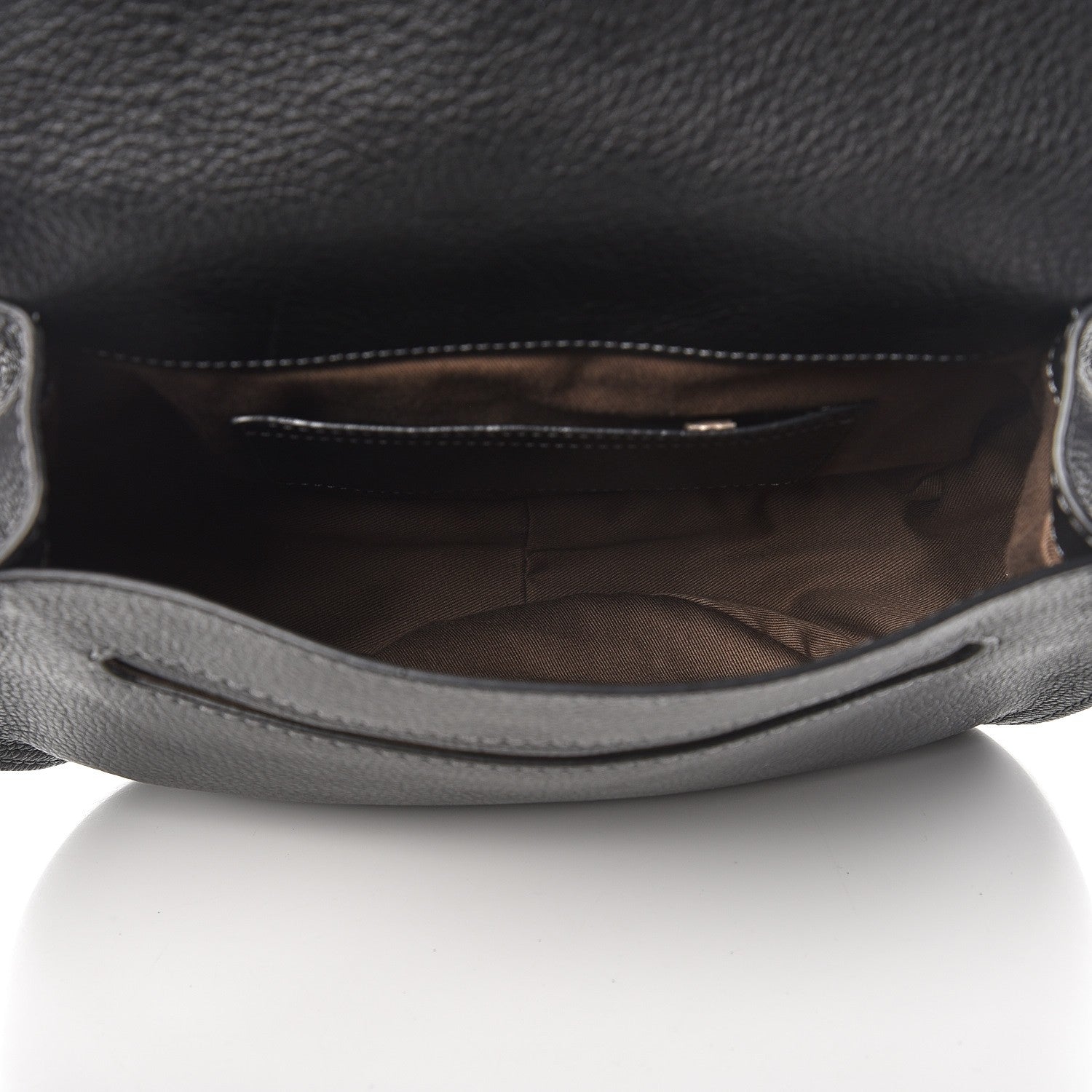 Chloe Grained Calfskin Medium Marcie Saddle Bag Black 5 of 8