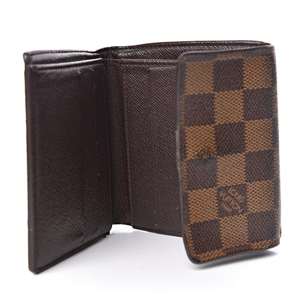 Louis Vuitton Damier Ebene Elise Wallet 5 of 14