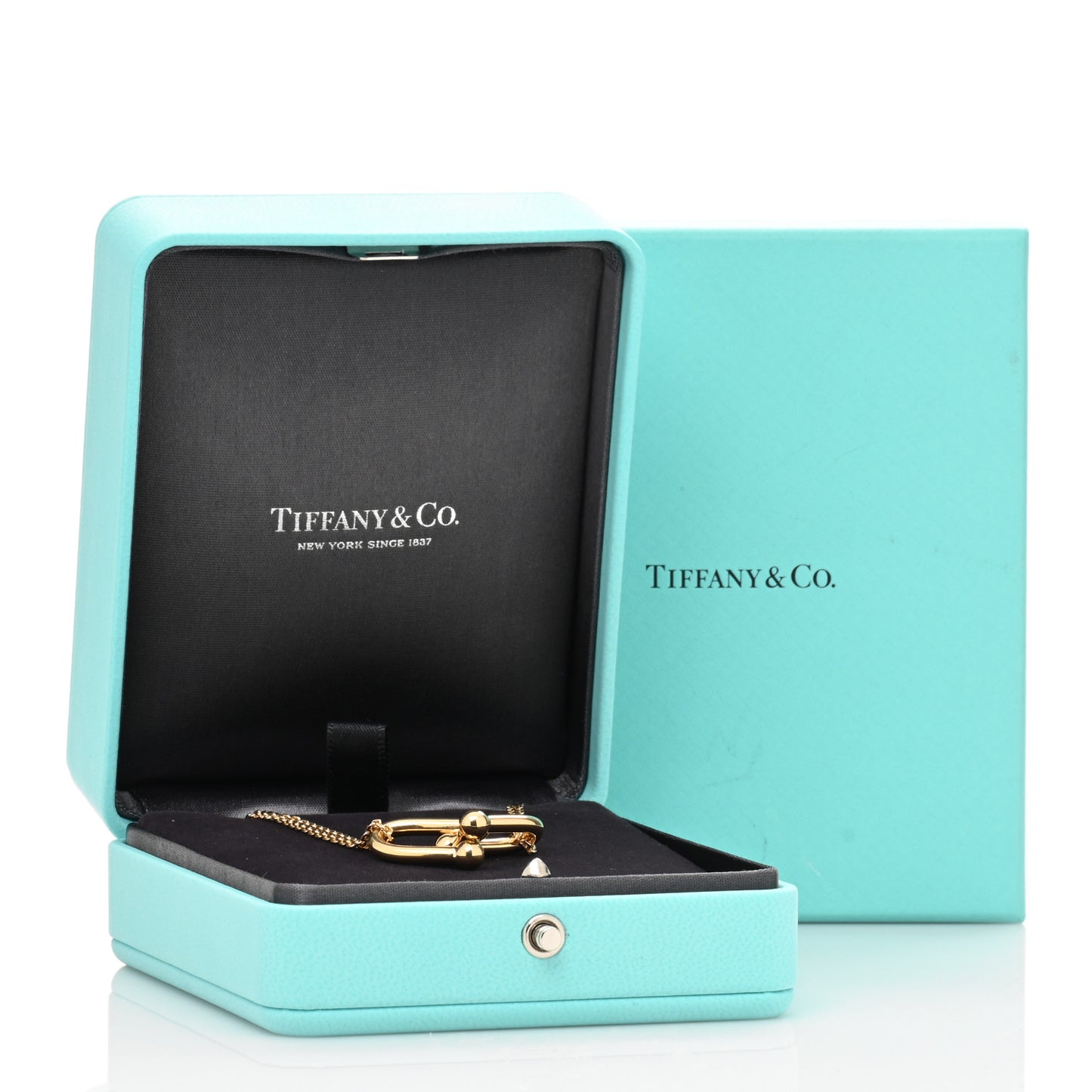 18K Yellow Gold HardWear Double Link Pendant Necklace