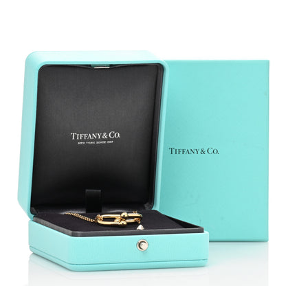 Tiffany 18K Yellow Gold HardWear Double Link Pendant Necklace 4 of 4