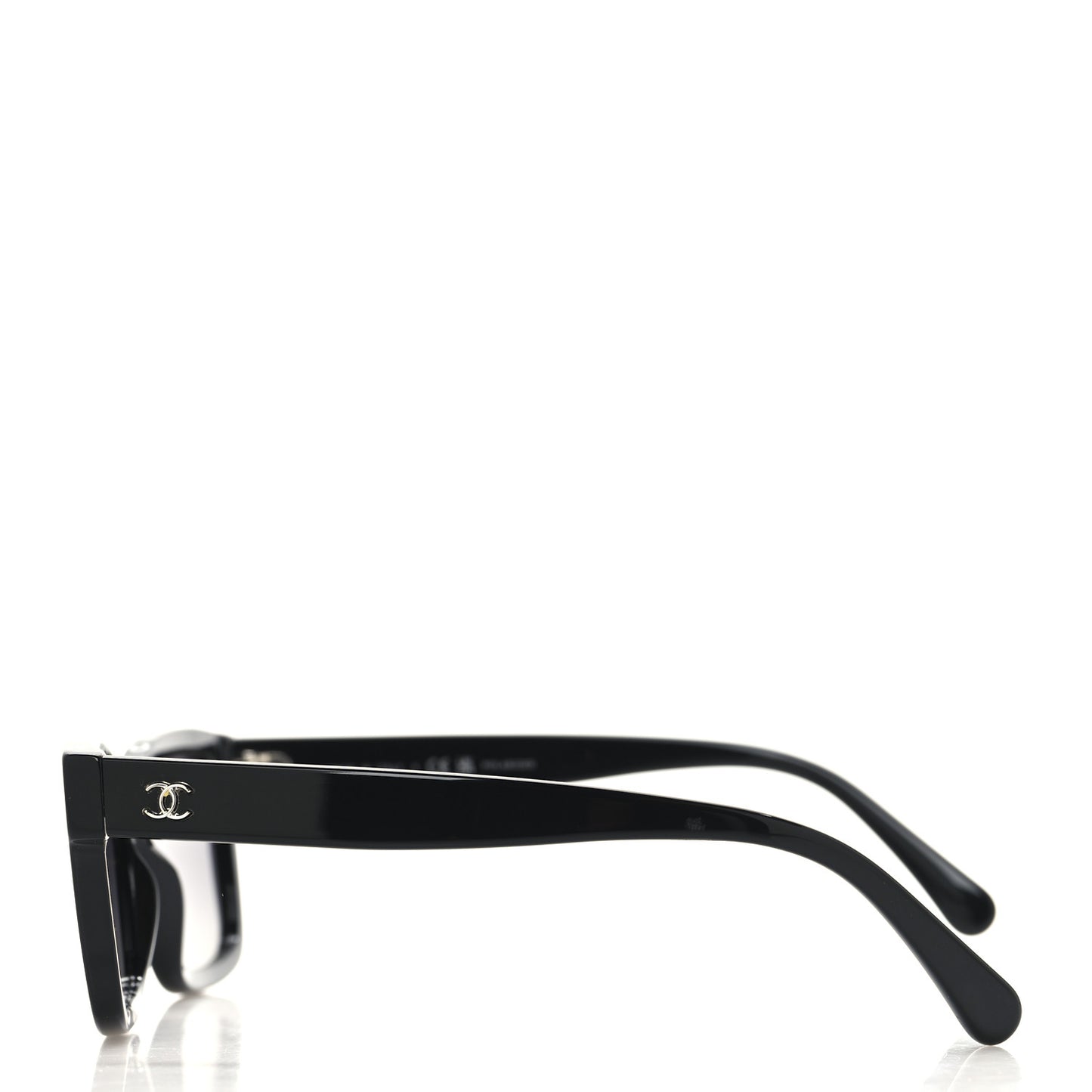 Acetate Square Sunglasses 5417 Black