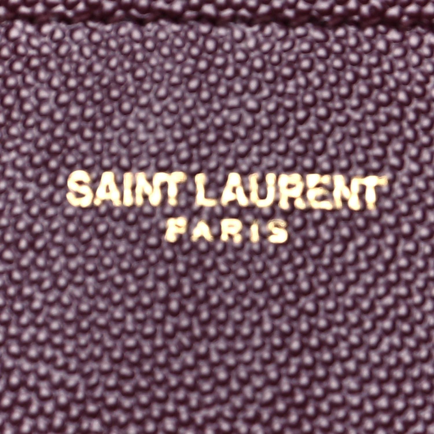 Saint Laurent Grain de Poudre Medium Classic Monogram Cassandra Top Handle Rouge Legion 7 of 13