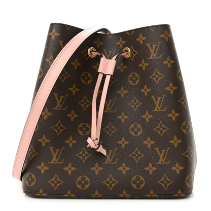 Louis Vuitton Monogram Neonoe MM Rose Poudre 1 of 10