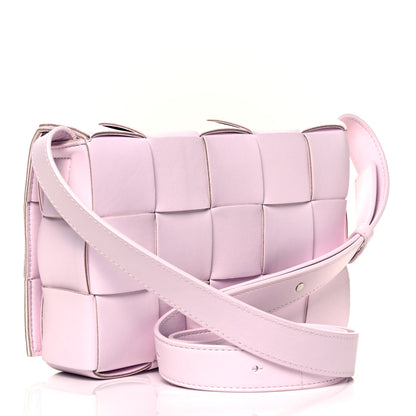 Bottega Veneta Lambskin Maxi Intrecciato Cassette Crossbody Bag Bliss Washed 3 of 9