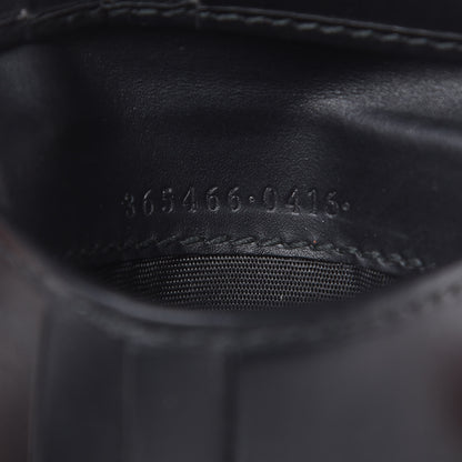 Gucci Guccissima Bi-Fold Wallet Black 7 of 9
