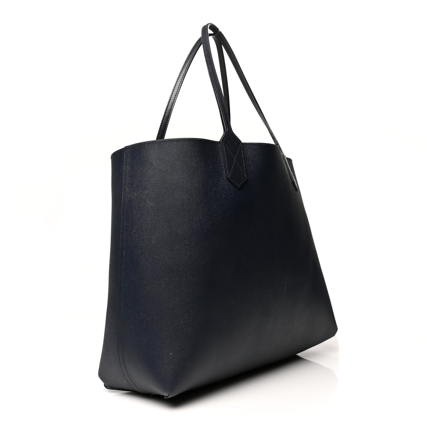 GG Supreme Monogram Blooms Medium Reversible Tote Beige Blue Navy