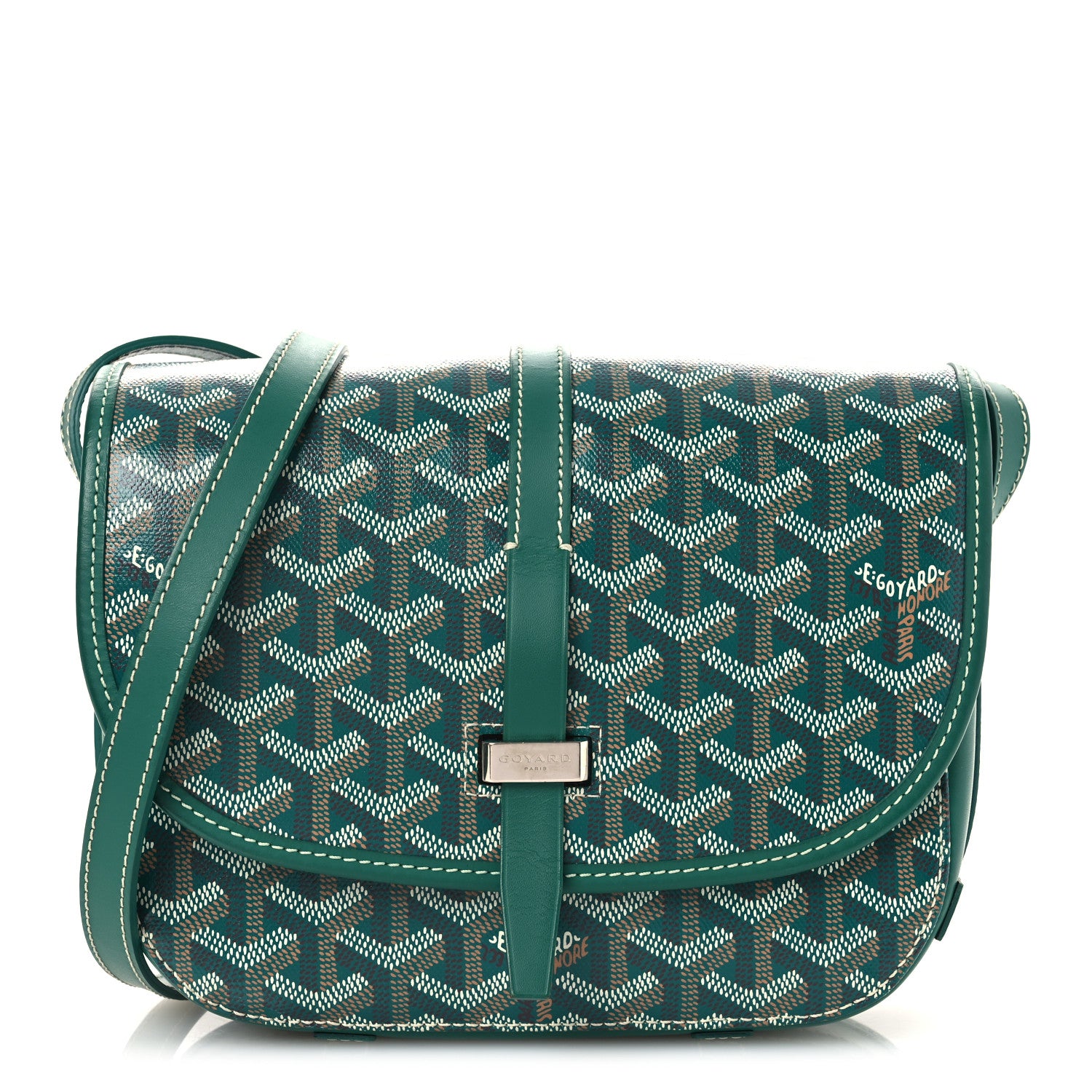 Goyard Goyardine Belvedere II PM Messenger Bag Green 1 of 11
