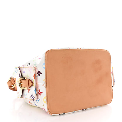 Louis Vuitton Monogram Multicolor Petit Noe White 4 of 15
