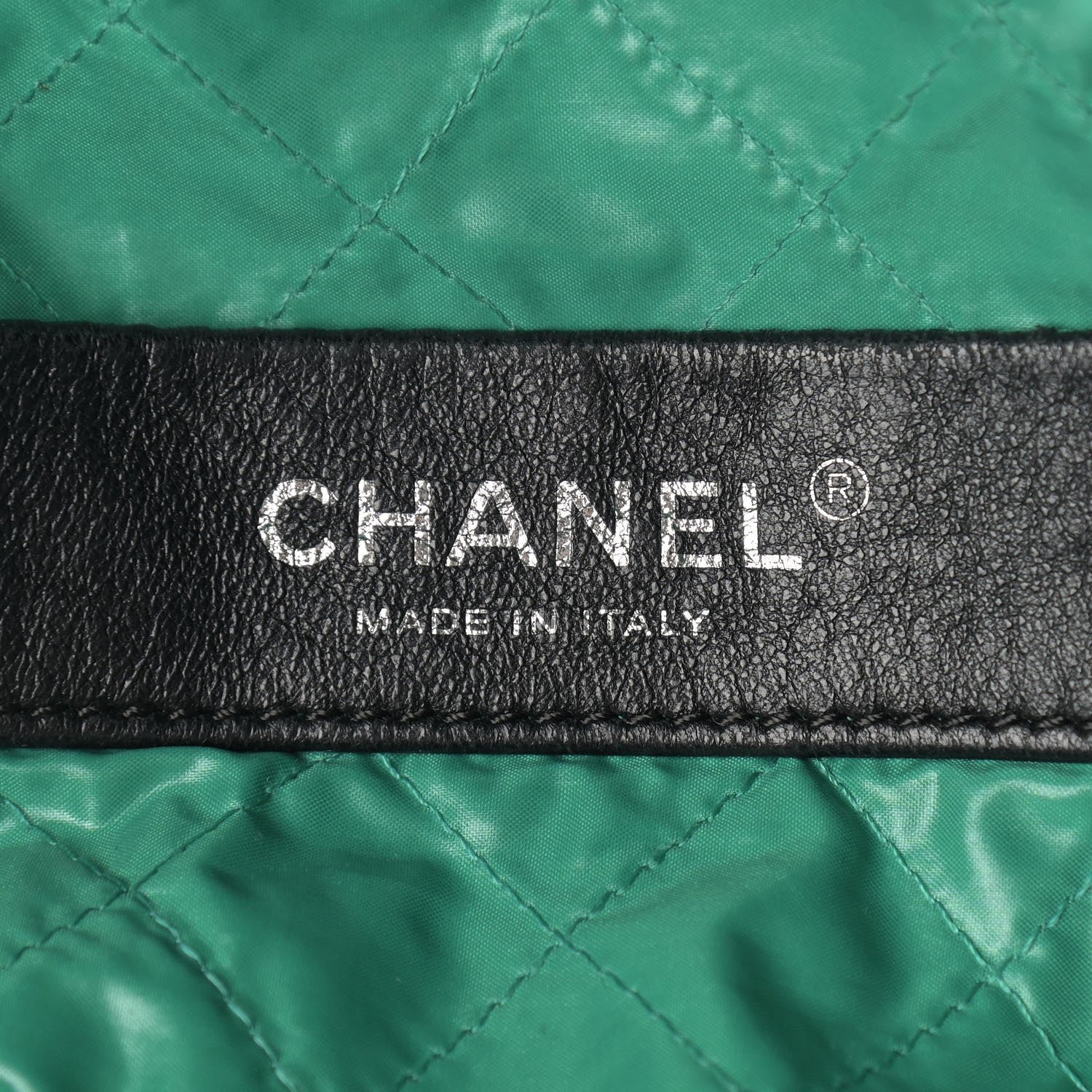 Chanel Tweed Resin Strass Large Robot Shopping Bag Black 6 of 10