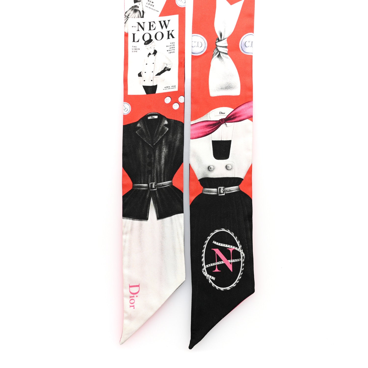 Christian Dior Silk ABCDior N Mitzah Scarf 1812834 – FASHIONPHILE