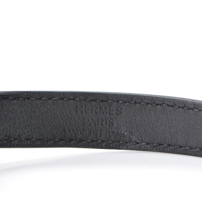 Hermes Epsom Kelly Double Tour Bracelet M Black 4 of 8