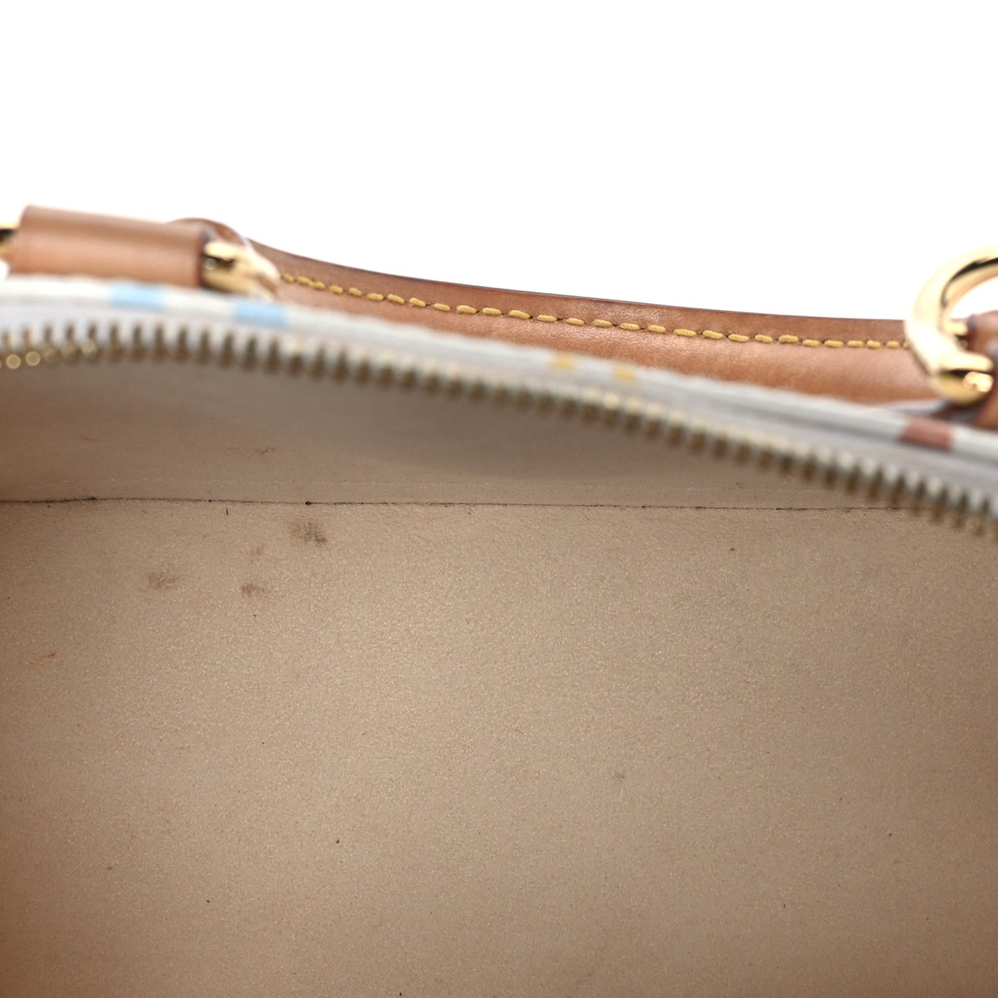 LV x TM Monogram Multicolor Alma BB White