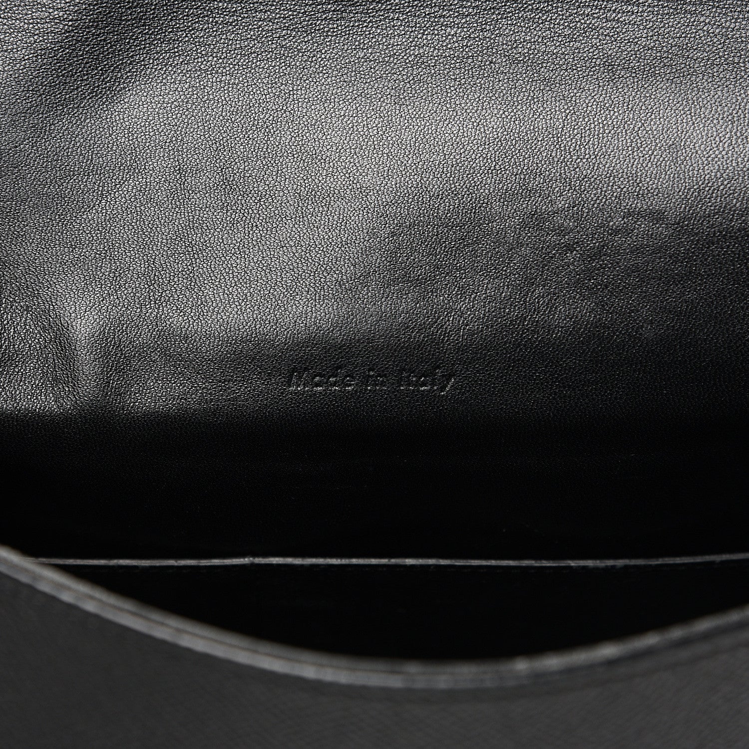 Celine Grained Calfskin Medium Trotteur Black 6 of 17
