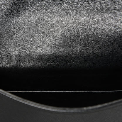 Celine Grained Calfskin Medium Trotteur Black 6 of 17