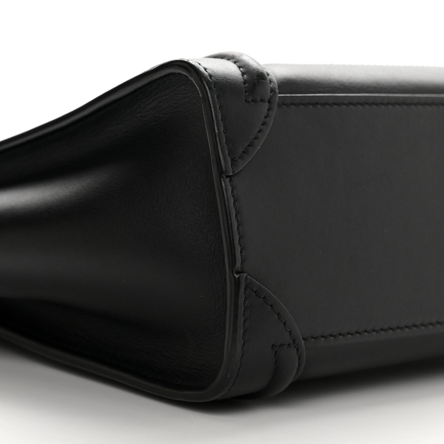 Smooth Calfskin Nano Luggage Black
