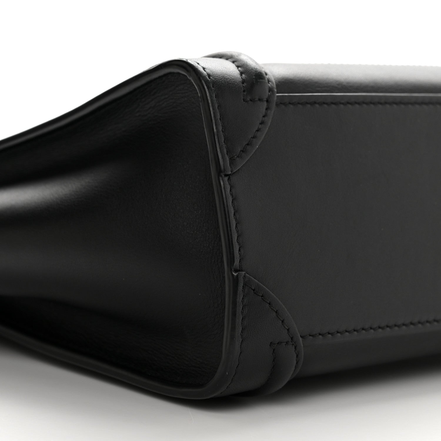 Celine Smooth Calfskin Nano Luggage Black 9 of 10