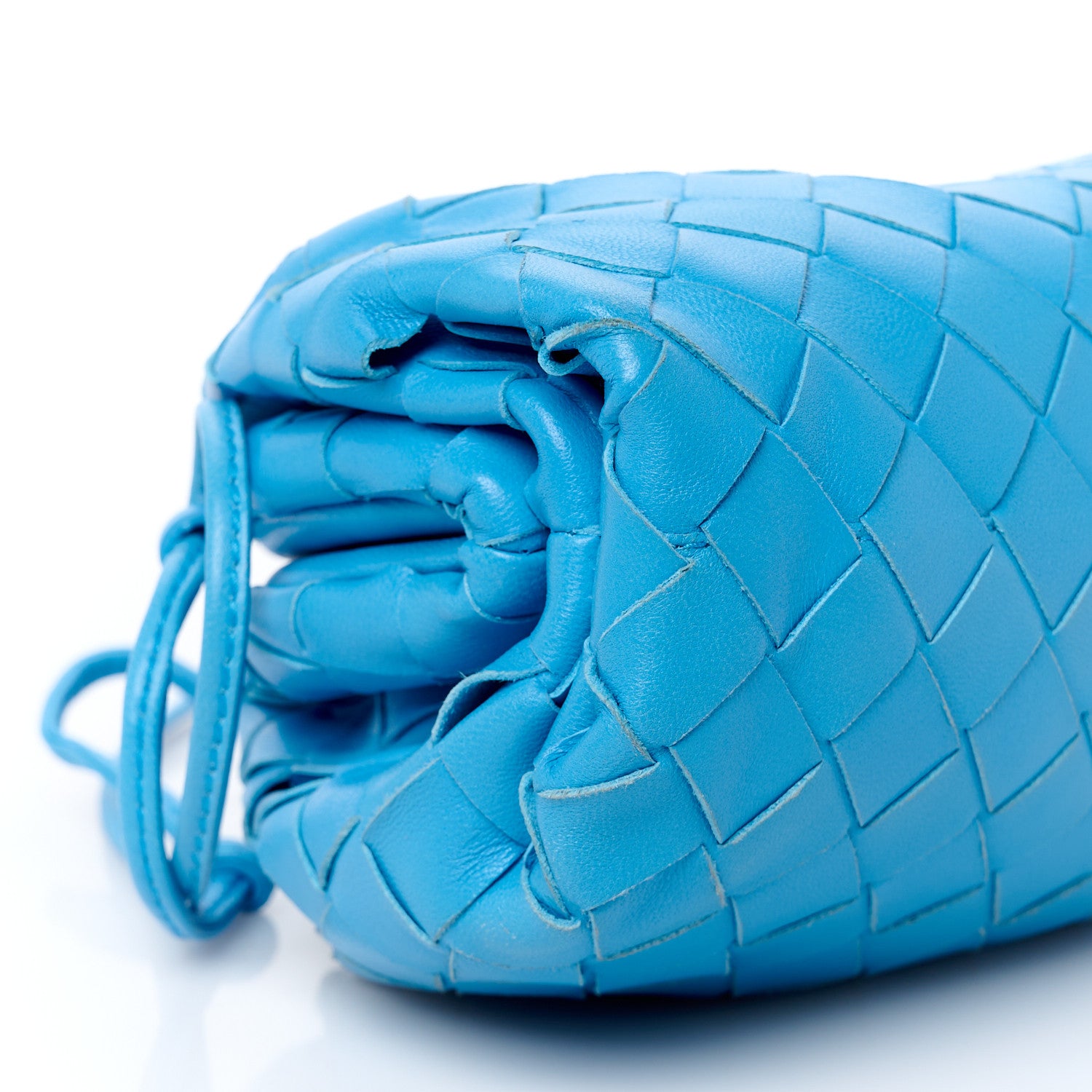 Bottega Veneta Nappa Intrecciato The Mini Pouch Swimming Pool 9 of 10