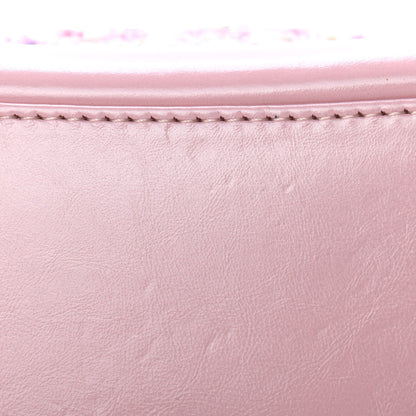 Chanel Tweed Calfskin Quilted Gabrielle Backpack Pink 11 of 11