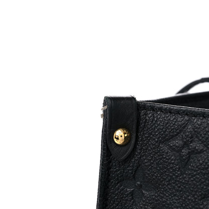 Louis Vuitton Empreinte Monogram Giant Onthego MM Black 12 of 14