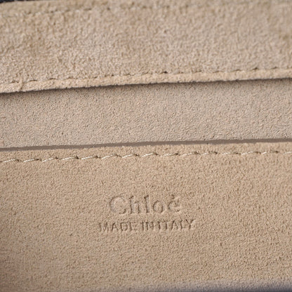 Chloe Goatskin Suede Small Pixie Bag Silver Blue 6 of 8