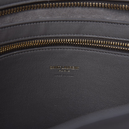 Saint Laurent Smooth Calfskin Medium Monogram Cabas Fog 7 of 17