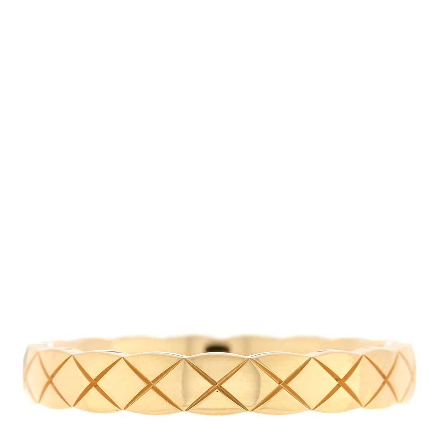 18K Yellow Gold Mini Coco Crush Ring 54 6.75