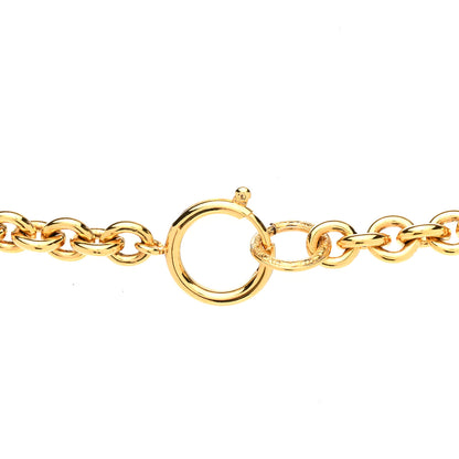 Chanel CC Pendant Necklace Gold 5 of 6