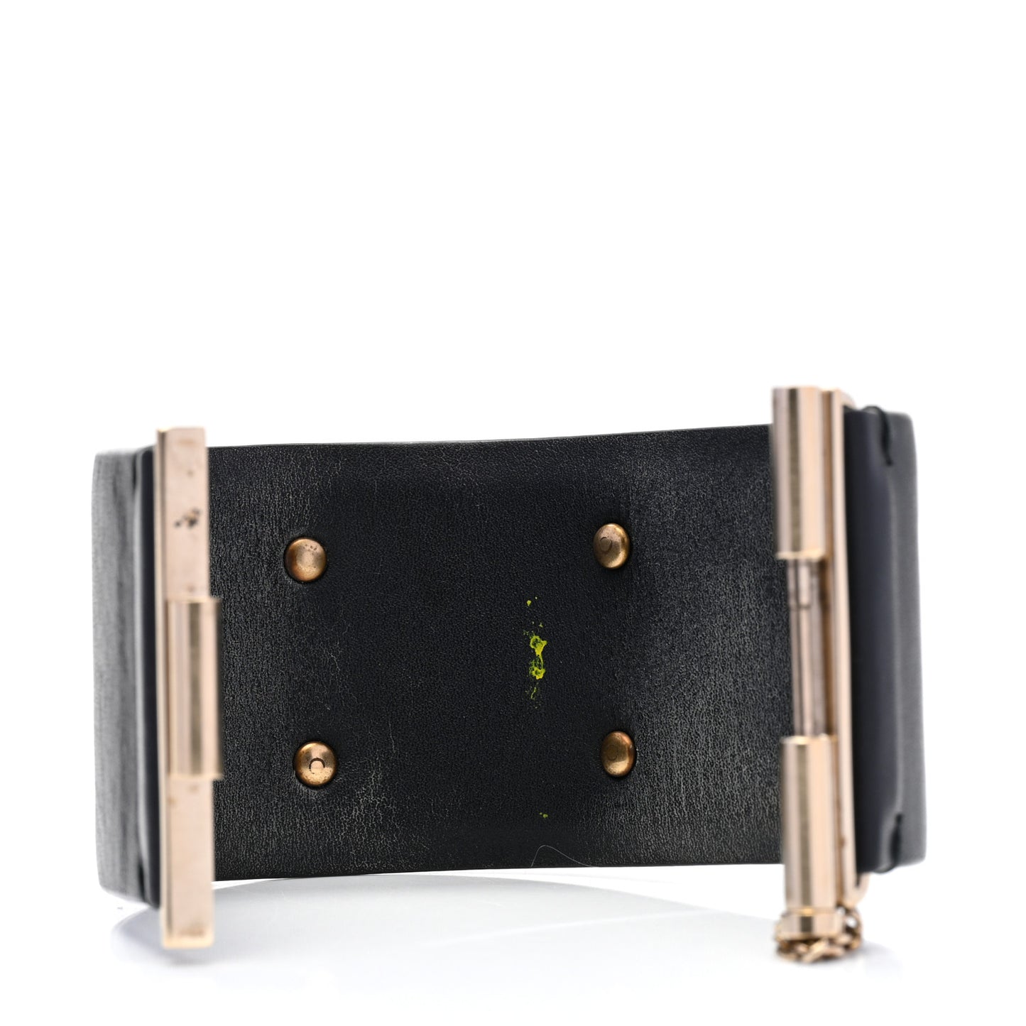 Calfskin CC Wide Cuff M Black